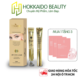 Máy massa mắt Truenano kết hợp kem dưỡng mắt hỗ trợ xóa thâm nhăn vùng mắt Truenano Renew Eye Ampoule