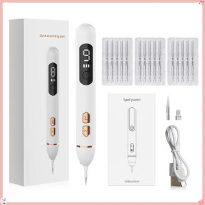 DHALUSA Health  2053 Skin Tag Remover Laser Plasma Pen Black Dots Freckle Blemish Removal Electric Wart Eliminator Mole Nevus Remover 9 Levels