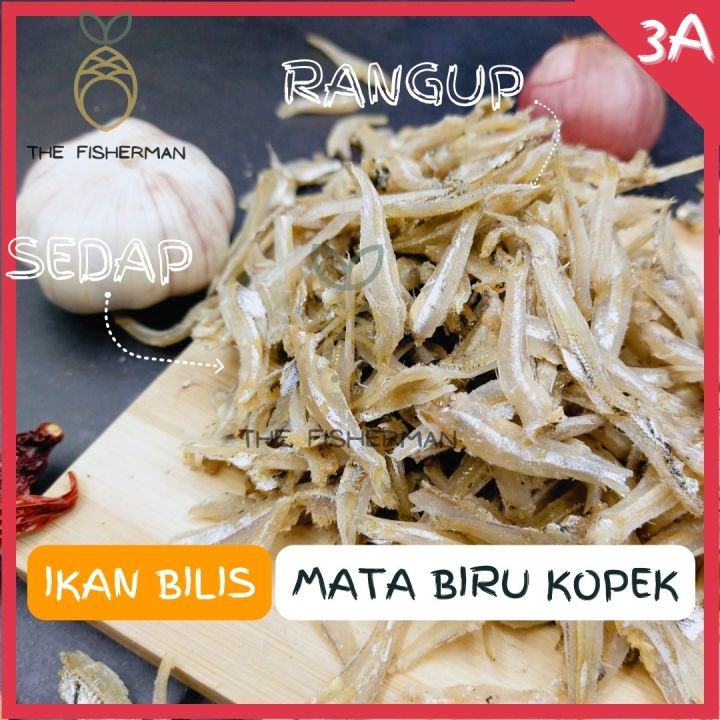 1kg Ikan Bilis Mata Biru Kopek 3A | Ikan Bilis 1kg Murah Borong | Kualiti Ikan Bilis Kopek Mata Biru Sabah 1kg | Ikan Bilis Rangup | Ikan Bilis Kopek Murah | Dried Anchovy 江鱼仔 - The Fisherman