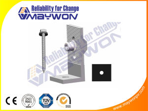 อุปกรณ์ยึดแผงโซล่าร์เซลล์กับหลังคาเมทัลชีท ครบชุด อะลูมิเนียม L Feet 12 ชุดต่อแพ็ค