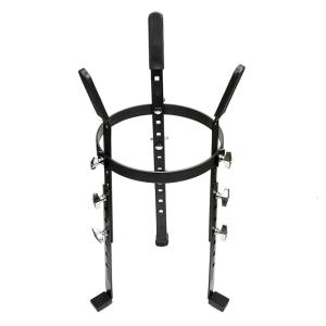 ฐานกลองขาตั้งกลองแอฟริกันแบบตัวยึดโลหะขาตั้งที่ใส่กลองแอฟริกันสำหรับนักเพอร์เซียและการแสดงคนที่ชอบดนตรี