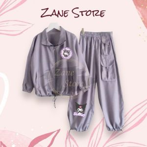 ZIVANA SET KIDS SETELAN CARGO ANAK BAHAN TOYOBO SETELAN FASHION ANAK TERBARU VIRAL