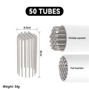 Stainless Steel Drain Pipe Cover Anti Bird Mouse Guard Round Drainage Cover Anti Blocking Roof Floor Drain Vent Mesh Cover Outdoor Balcony Downspout