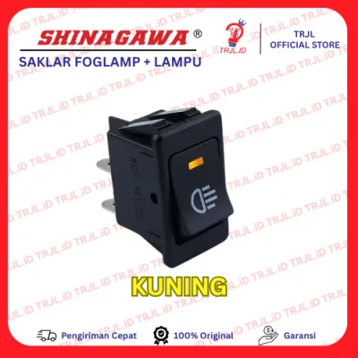 Saklar Switch Foglamp on off plus lampu Lampu Kabut Semua Mobil Universal DC 12V