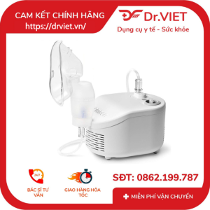 Máy xông mũi họng OMRON NE-C101 Chính hãng - hỗ trợ các bệnh về đường hô hấp bảo hành 2 năm