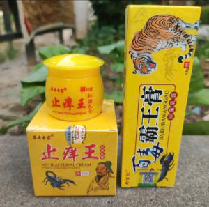Combo da liễu cao cấp  kem Hổ Vằn bôi ngày và Hũ Ông Lão bôi đêm