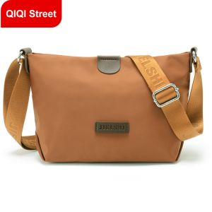 shoulder bag women fashion nylon fabric waterproof casual and versatile daily mom sling messenger bag classic crossbody bag Magnetic closure
