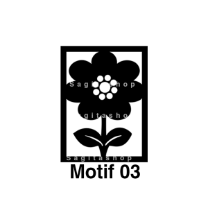 Pajangan Dinding Minimalis Hiasan Dinding Rumah Motif Flower Leave