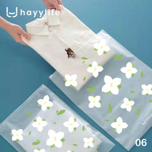 Hayylife Pouch Travel Organizer -  Kantong anti air yang dapat memuat baju untuk traveling kapasitas besar transparan dengan resleting mempermudah merapikan isi koper HL-AEA713
