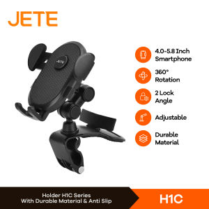 Car Holder JETE H1C HP Dasboard & Kaca Depan Mobil Universal