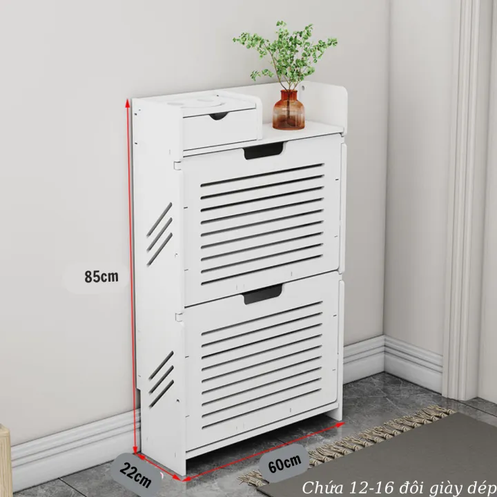 Giá Kệ Hộp Tủ Giày Thông Minh Lắp Ghép Chất Liệu Gỗ Nhựa Chống Ẩm Mốc ...