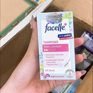 [Tặng quà] Băng vệ sinh dạng ống Facelle Tampons Normal comfort nhiều phân loại