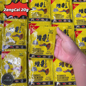 (Deal Xả Kho) 50 Gói Cám 20g Thức Ăn Cá Cảnh Cám Gói Vàng ZengCai 20g Thức Ăn Cá 7 Màu...