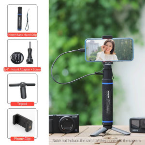 KingMa 10000mAh Power Bank Battery handle Grip Selfie Stick for Cameras GoPro Mobile Phone