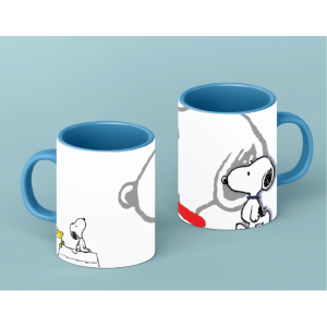 Insist Coffee Mug Tea Cup MUGCA1002 Personalized Snoopy Cartoon Coffee Cup Tea Mug to Happy Birthday