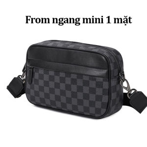 Túi đeo chéo phong cách người lớn chống nước kèm túi mini góc viền Friend-ST ST52 [ HÌNH THẬT]