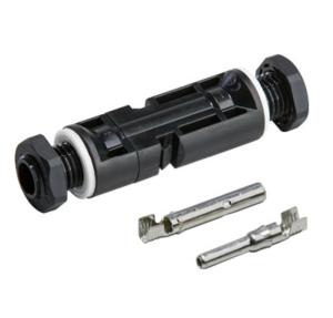 Panel Mount MC4 Connector 1000VDC (Male + Female) Suitable for 2.5mm2 - 6mm2 PV Cable Konektor MC4 PV Solar Panel