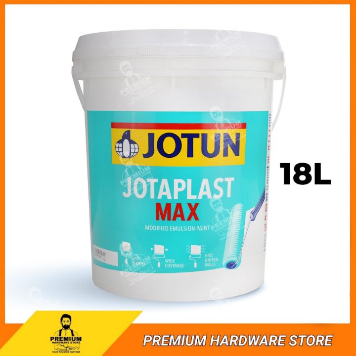 Jotun Jotaplast Max New White Liter Interior Emulsion Paint Matt Finish Wall Ceiling Paint