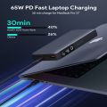 AUKEY PB-Y43 พาวเวอร์แบงค์ชาร์จเร็ว Sprint X 20K 65W 20000mAh Portable Power Bank with Digital Display PD3.0. 