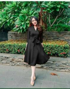 Dress Velvet / pakaian wanita / dress wanita murah / BISA COD / casual dress santai bahan moscrepe bagus murah meriah