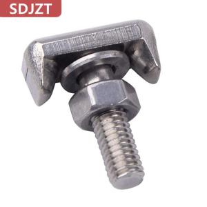 [COD] SDJZT สกรูตัวทีสำหรับเชื่อมต่อขั้วแบตเตอรี่ M6สแตนเลสขั้วต่อแบตเตอรี่ขั้วต่อแบตเตอรี่