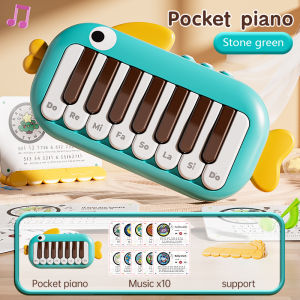 VOGO Pocket Piano Music Toys For Kids Portable Mini Piano  Interest Early Educational Toys