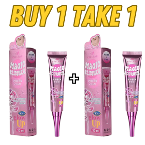 [BUY 1 TAKE 1] VELLSAR Magic Color Changing Blusher Waterproof Long Lasting 24H Cheek Makeup Natural Oil Control