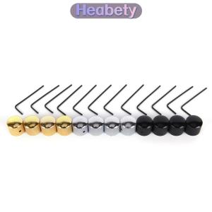 Heabety 4 chiếc núm điều chỉnh âm lượng ghi ta bass bằng kim loại núm vòm + cờ lê