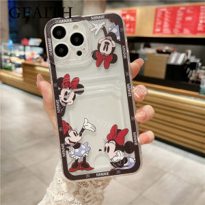 Gfaith New Handphone Casing Realme 10 4G 10 Pro 10 Pro+ C35 C31 C30 C33 C30S Narzo 50A Prime Narzo 50 4G 5G 50 Pro 5G Realme 9 Pro+ 9PRO Fashion TPU Silicone MINI Couple Cartoon Soft Case Card Bag Cover Cute Phone Case