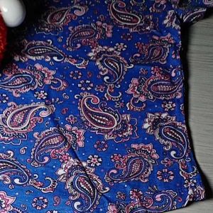 GIRLS TSHIRT BLUE BATIK TEES 1-6Y/TSHIRT GIRL 1-6Y