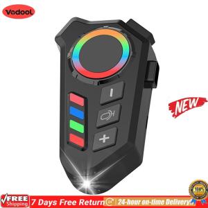 [VODF] BT 5.4 Helmet Talk Intercom Headset Smart Noise Reduction Motorcycle Headphones Compatible with All Helmets for Riders Outdoor Adventures