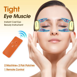 EMS Eye Patches Massager 3 Modes Microcurrent Eye Massage Beauty Device Anti-aging Dark Circles Remove Face Lifting Eye Care