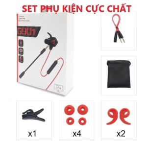 Tai nghe Gaming G-901 bass mạnh có Mic âm thanh chuẩn Stereo chuyên Game Mobile PC PUBG/ROS/FreeFire/liên quân