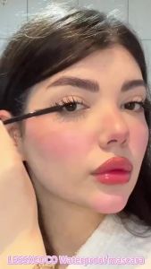 Local source of goods LESSXCOCO Wide-Angle Long-Curling Mascara Curling Waterproof Sweat-Resistant Not Easy To Smudge Styling