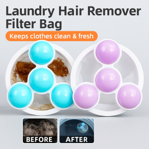 Clean Spinning Laundry Ball Filter Hair Remover Durable And Reusable Pet Hair Cleaning Balls