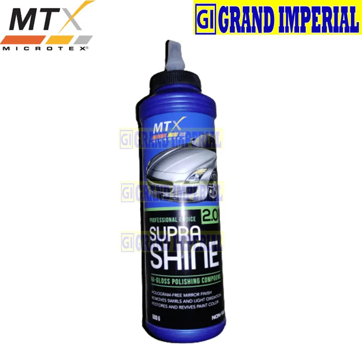 Microtex Supra Shine Hi Gloss Polishing Compound 500 Grams Step 2 MA ...
