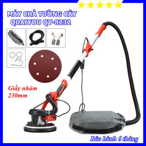 Máy Chà Tường Cây QUAIYOU-QY8232 (800W) - Tặng Kèm 10 Tờ Nhám D230 - Hàng Nội Đị Cao Cấp - Bảo Hành 6 Tháng