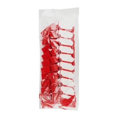 CGS Red Solid Color Plastic Whistle