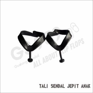 Tali sendal jepit anak warna hitam