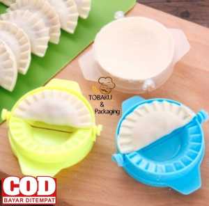 (2 Pcs) CETAKAN Pangsit - GYOZA - Pastel Dumpling Pistel Mold Maker Cetakan Pempek Bahan PP TEBAL FOOD GRADE