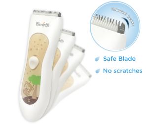 BABY HAIR CLIPPERS WATERPROOF RECHARGABLE QIUET ELECTRIC HAIR TRIMMER WITH GUIDE CORDLESS HAIRCUT KIT FOR KIDS INFANTS TODDLER MEN AND WOMEN Men and Women