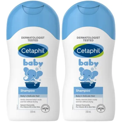 (BUNDLE OF 2) CETAPHIL BABY SHAMPOO 200ML (EXP: 11/2027) - BEAUTY LANGUAGE