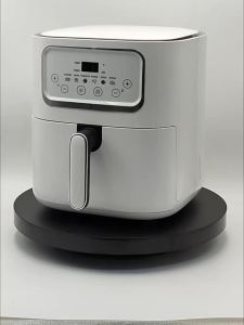 Electric Non-Stick Air Fryer  AirFryer Mechanical Type eless  Glass Air Fryer Digital Airfryer Environmental Protection Material Visual Multifunctional Inligent Deep Frying Pan 空气炸锅