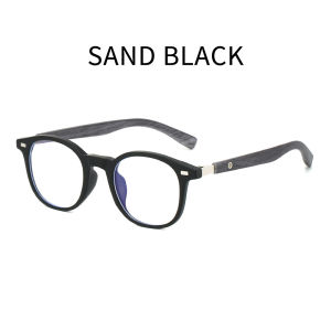 A-G Blue Light Blocking Reading Glasses Men Women Japan Style Fashion Wood Grain Large Frame Ultra Light Square High-End HD Grade Presbyopic Glasses Anti Radiation Vintage Original G963