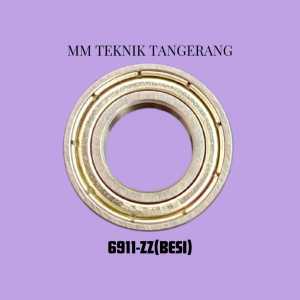 Ball Bearing 6911 ZZ (tutup besi) 2rs(tutup karet) id 55 od 80 Tebal 13 Laher Original Asli Asb Nis Nkn