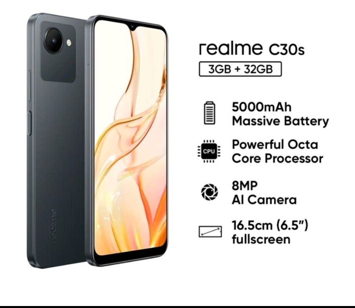 Realme C30s with 3GB RAM and 32GB Storage | Lazada