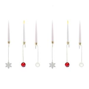 12 Divisions Unlit Fluttering Waxlights Remote Operated Indoor Safe Deck for Wedding Birthday Party