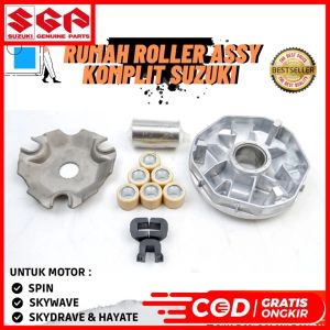 RUMAH ROLLER ASSY SUZUKI SPIN FACE COMP MOVABLE DRIVE SKYWAVE SKYDRIVE HAYATE FCC HIGH QUALITY 21120B33G00N000