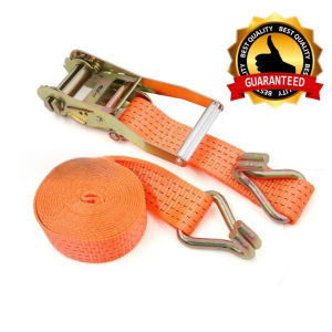 Ratchet Hook Tie Down Straps Heavy Duty Cargo Motorcycle Truck Tie-Down Belt Ratchet Straps
