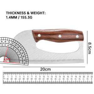 Nipiin Multifunctional Kitchen Knife Labor-saving Knife Fish Chef Meat Knife Forged Butcher Handmade Knife Wood Handle
